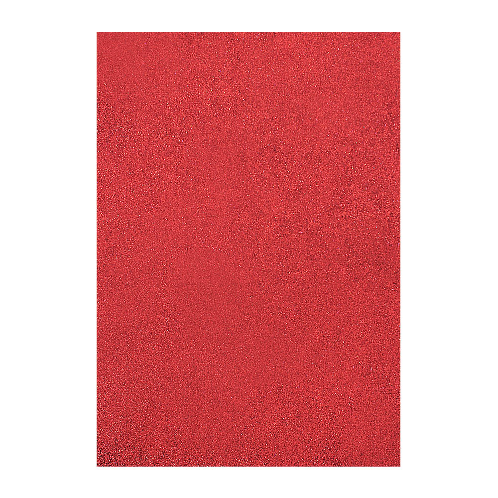 Glitter Sheet A4 200Gsm Indian Red 1Sheet Ib