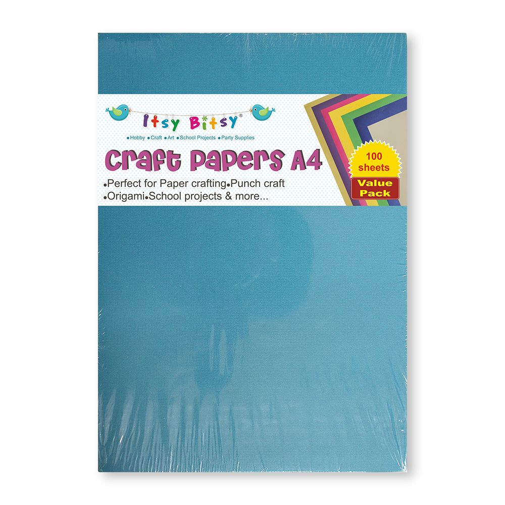 Punch Paper A4 Asst 100Sheet - 80 GSM