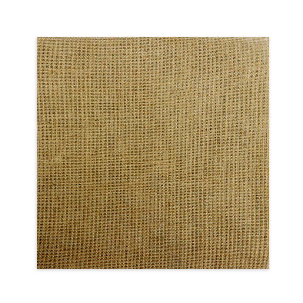Plain Burlap Natural 12X12 1Sheet Ib