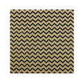 Printed Burlap Chevron Natural 12X12 1Sheet Ib