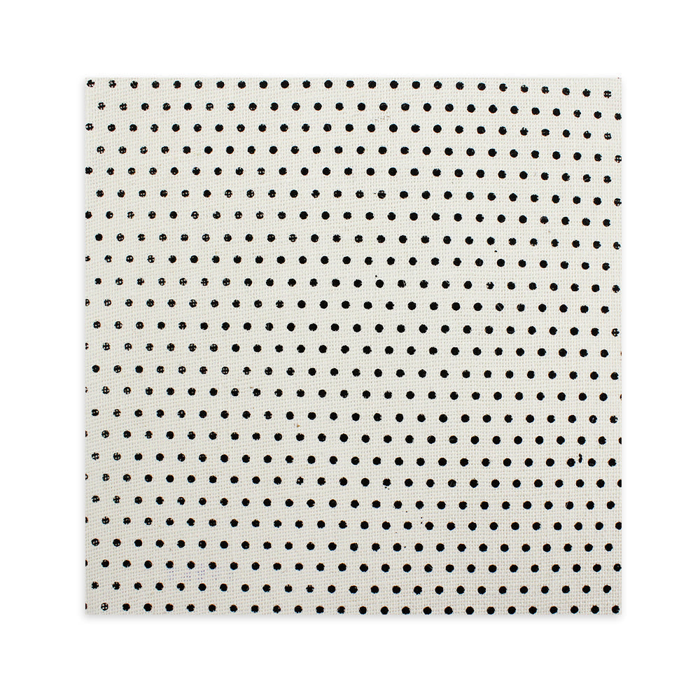 Printed Burlap Dots Cream 12X12 1Sheet Ib