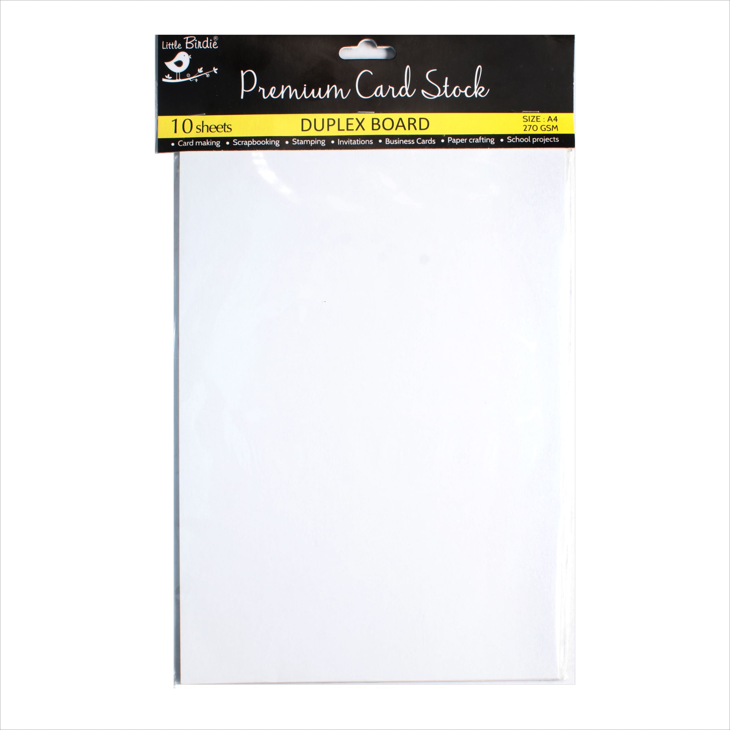 Duplex Board A4 270 Gsm 10 Sheet