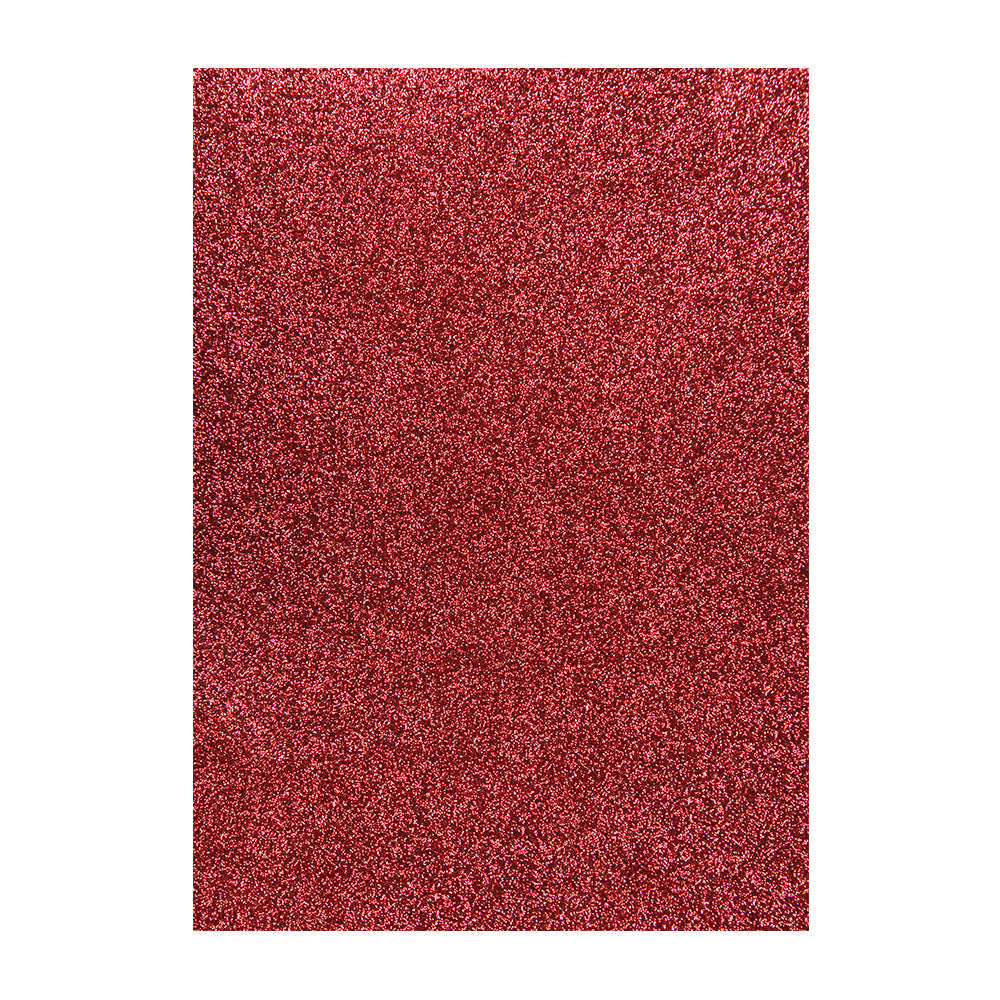 Itsy Bitsy Handmade Glitter Sheet- Red