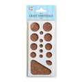 Quilling Foam Board W/ Cork Mat Contour 70mmx152mm 1Pk