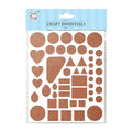 Quilling Foam Board W/ Cork Mat Contour 195mmx150mmx6mm 1Pk