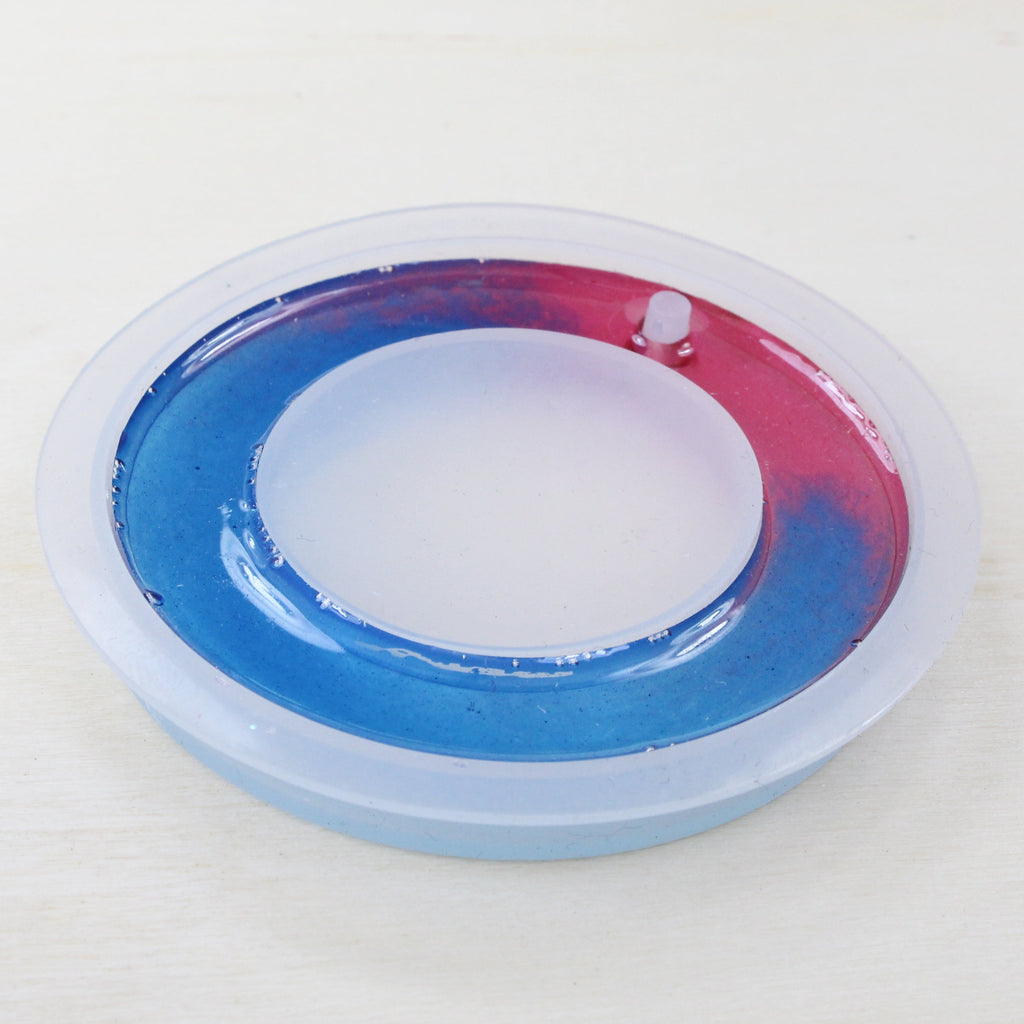 Resin Silicone Mould Ring 7cm X 7cm 1pc