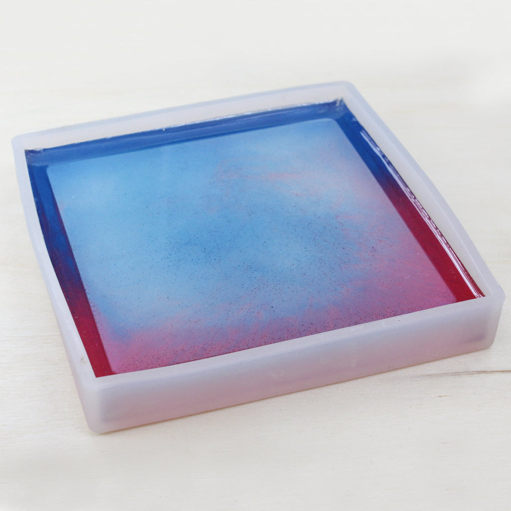 Resin Silicone Mould Square Window 10cm X 10cm 1pc