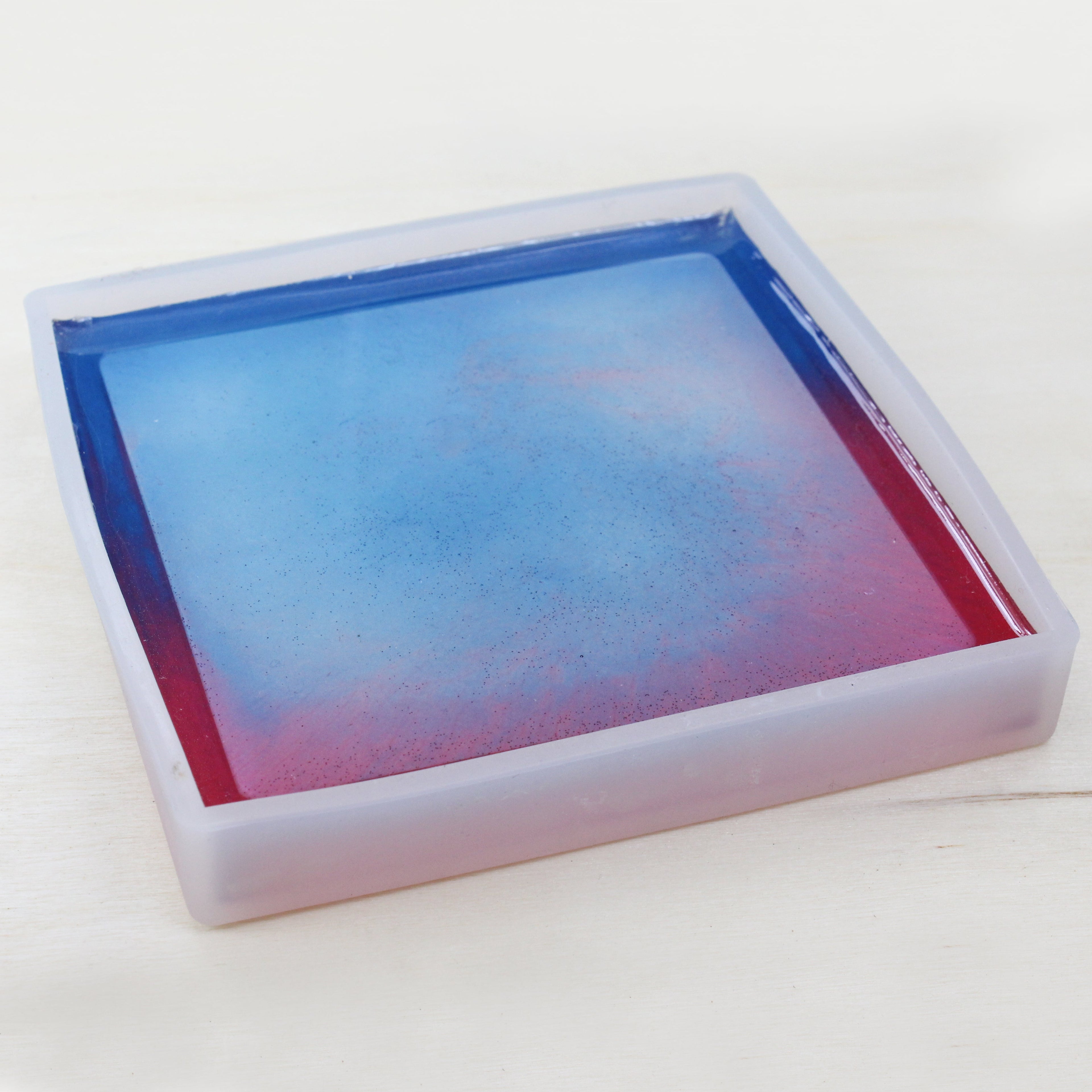 Resin Silicone Mould Square Window 10cm X 10cm 1pc