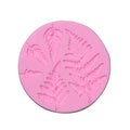 Silicone Mould Fern Leaves 9.5cm X 9.5cm X 0.7cm 1pc