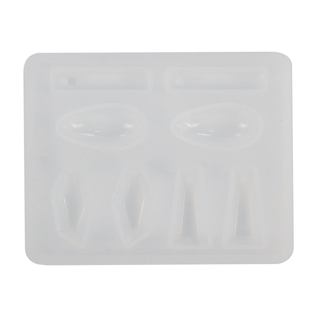 Diffuser Silicone Mould/Earring Pendant Mould 6.8X5.3X0.5Cm 1Pc Ib