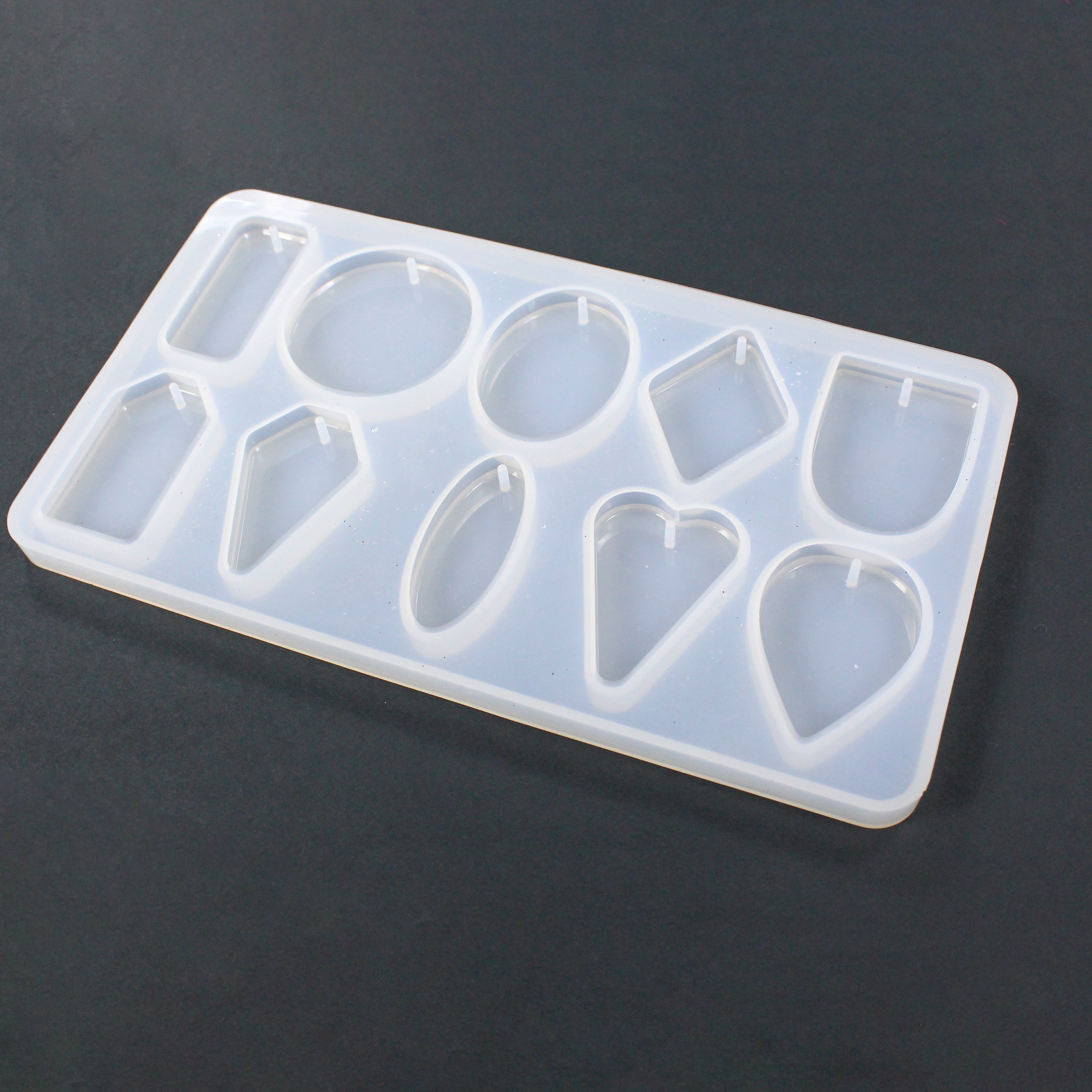 Diffuser Silicone Mould/Necklace Pendant Mould 17X9.3X0.3Cm 1Pc Ib