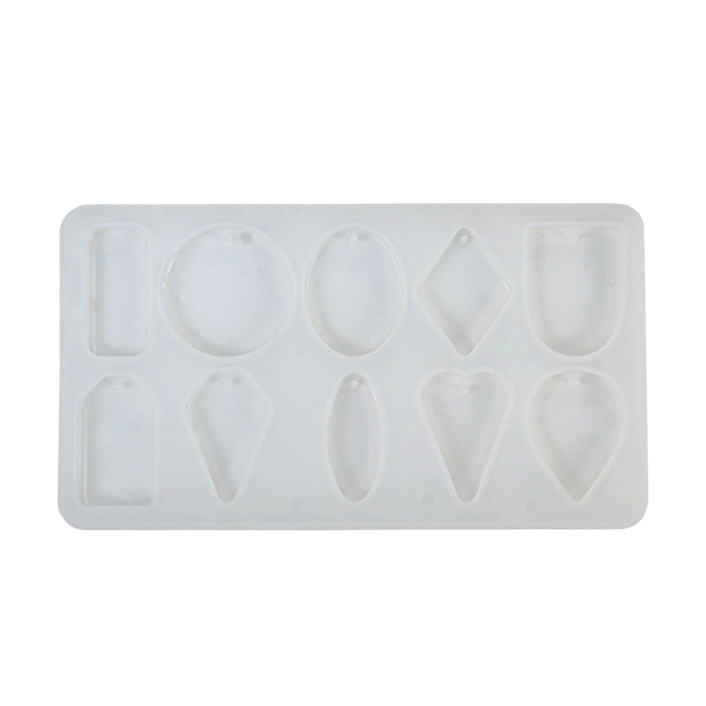 Diffuser Silicone Mould/Necklace Pendant Mould 17X9.3X0.3Cm 1Pc Ib