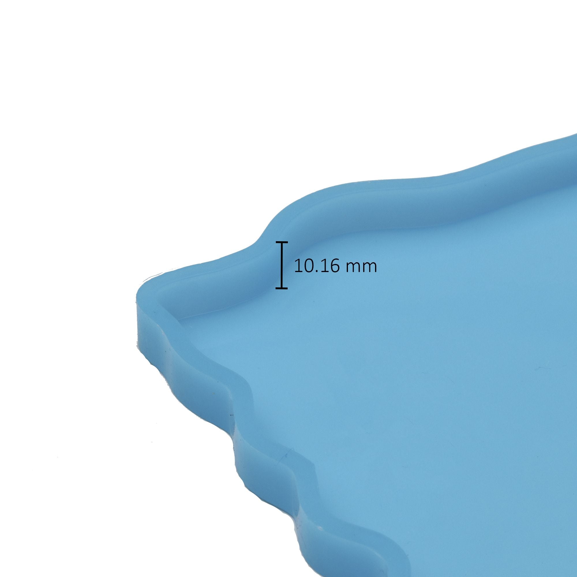 Silicone Mould Whimsy Square L-8 Inch W-8Inch D-10.16Mm 1Pc