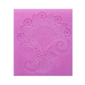 Silicone Mould -Whimsy Flora (Width-5.9inch, Length-6.6inch, Depth-11mm), 1pc