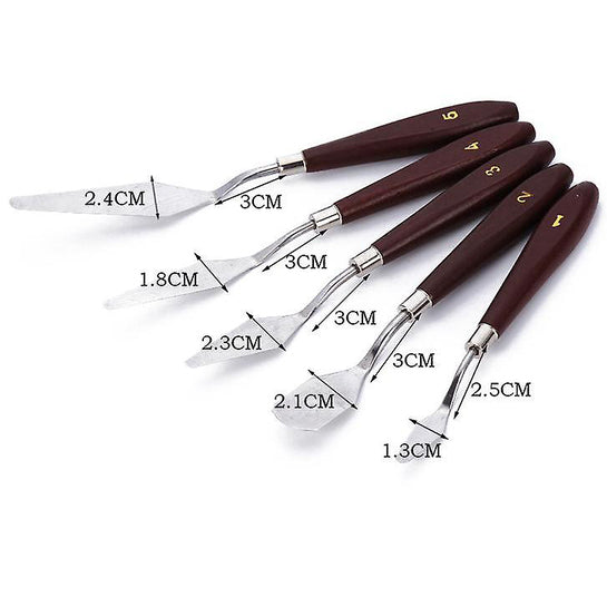 Artist Palette Knife 5Pc Blistter Ib