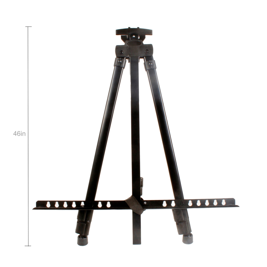 Artist Tripod Steel Easel Lightweight Height Adjustable 1Feet To 5Feet 1Pc Pouch Ib