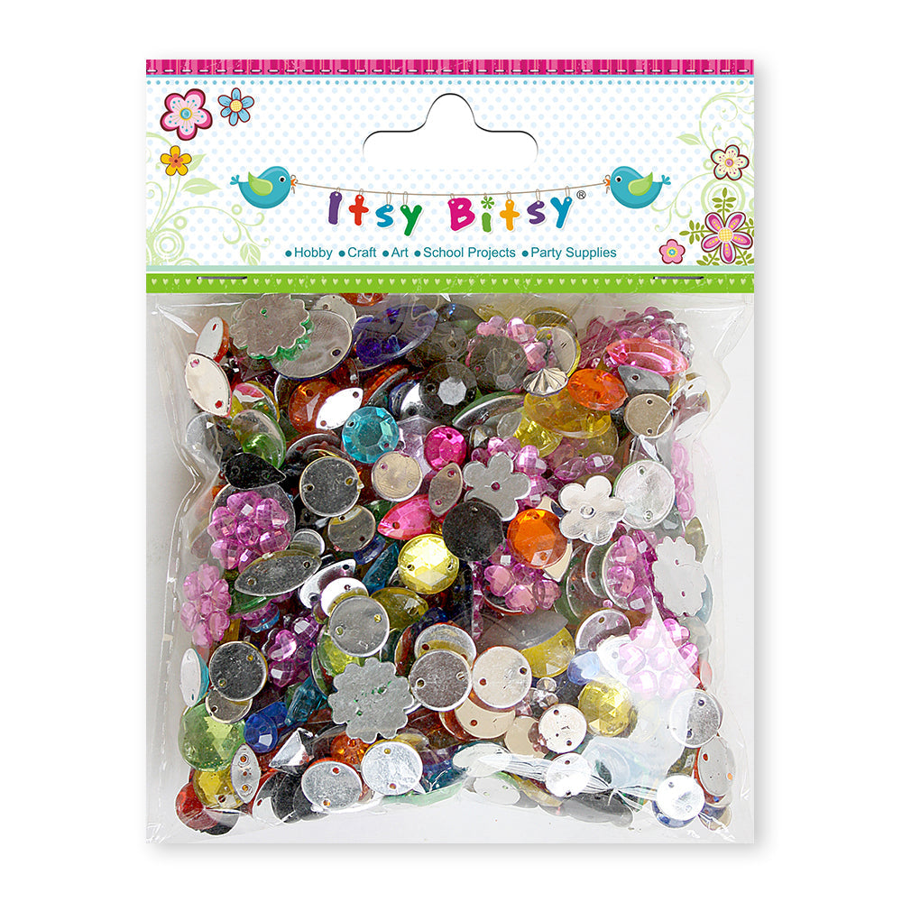 Rhinestone Asst 100G