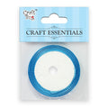 Satin Ribbons 6mm Aqua 9mtr