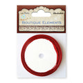 Satin Ribbons 6mm Burgundy 9mtr