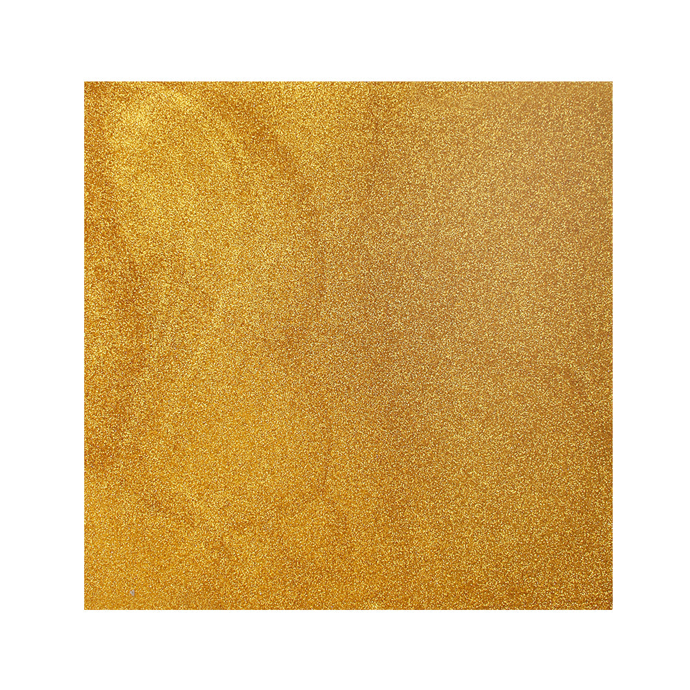Glitter Sheet 12``X12`` 200Gsm Bright Gold 1Sheet Ib