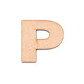 MDF Alphabet Upper Case P 2.5inch 2mm Thick 1pc