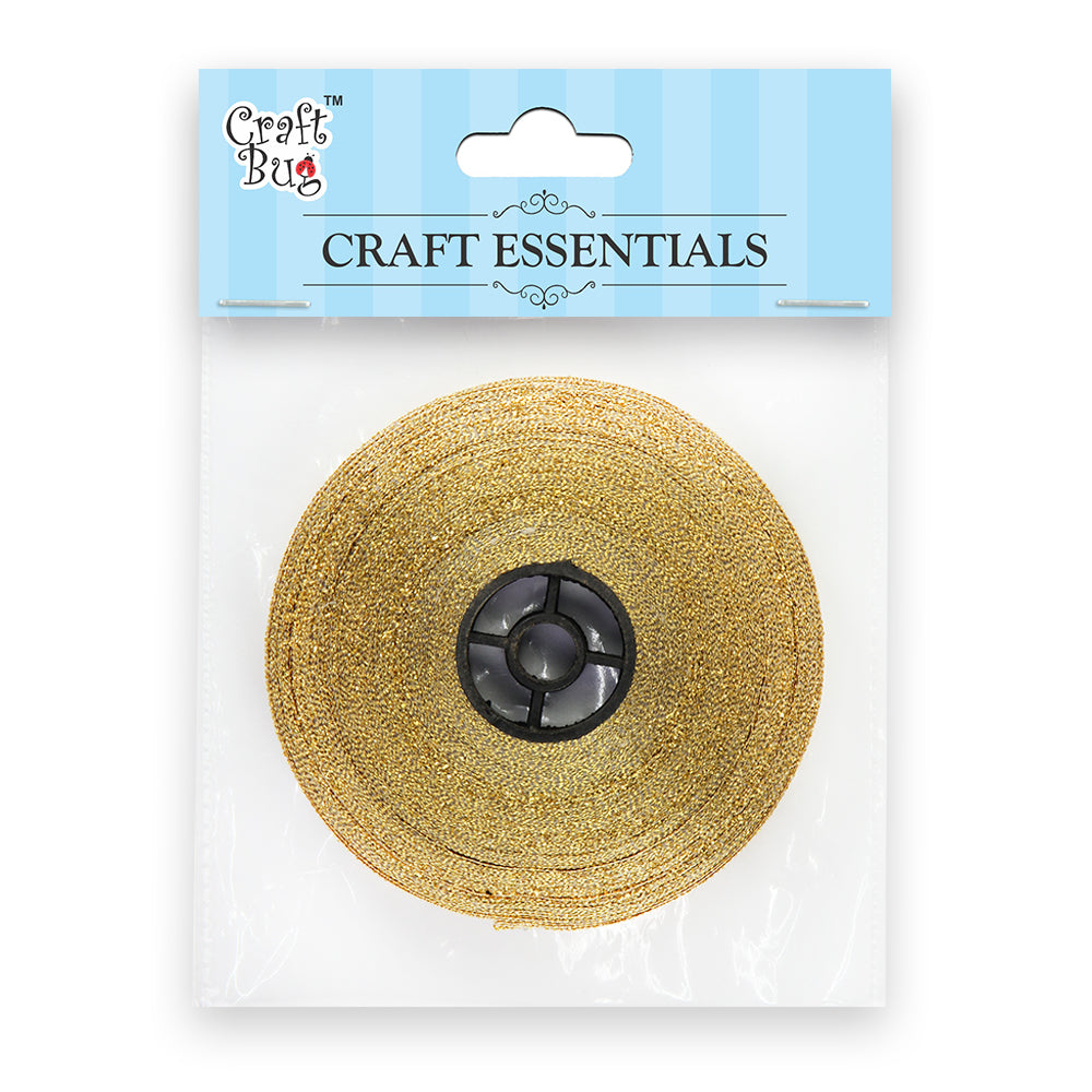 Tissue Ribbons 6Mm Gold 20Mtr Pbhc Ib