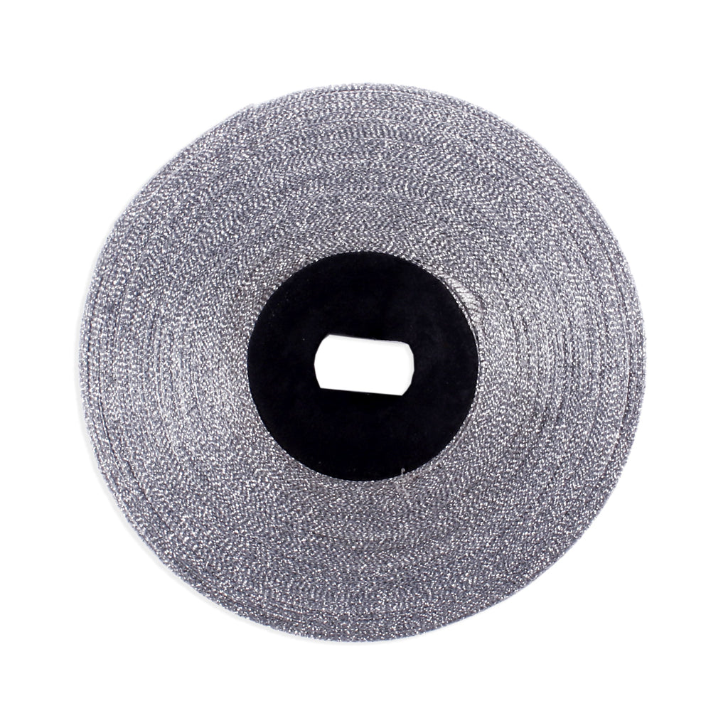 Tissue Ribbons 6mm Silver 20mtr