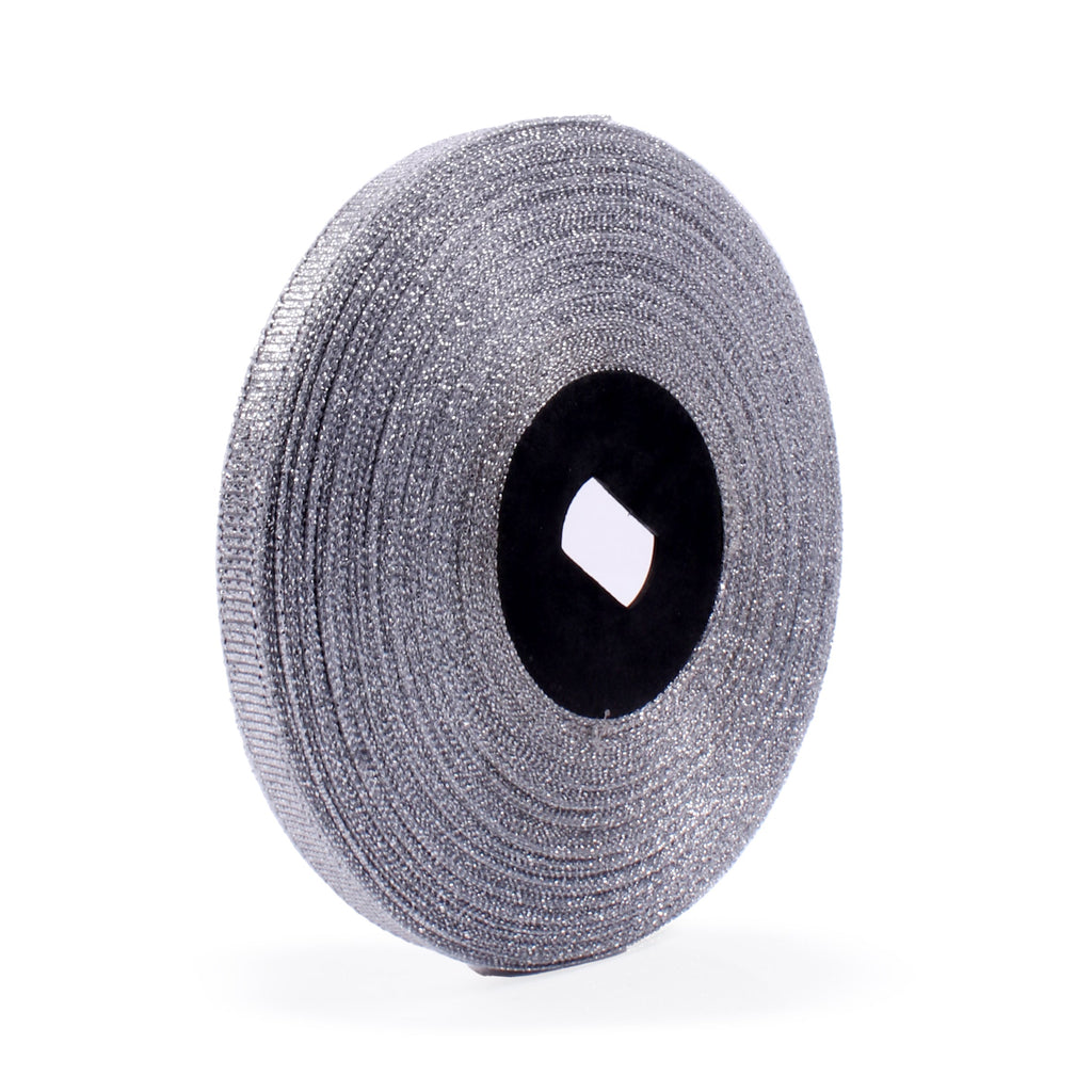 Tissue Ribbons 6mm Silver 20mtr