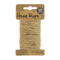 Hemp Twine - 2mm, 10m - Natural