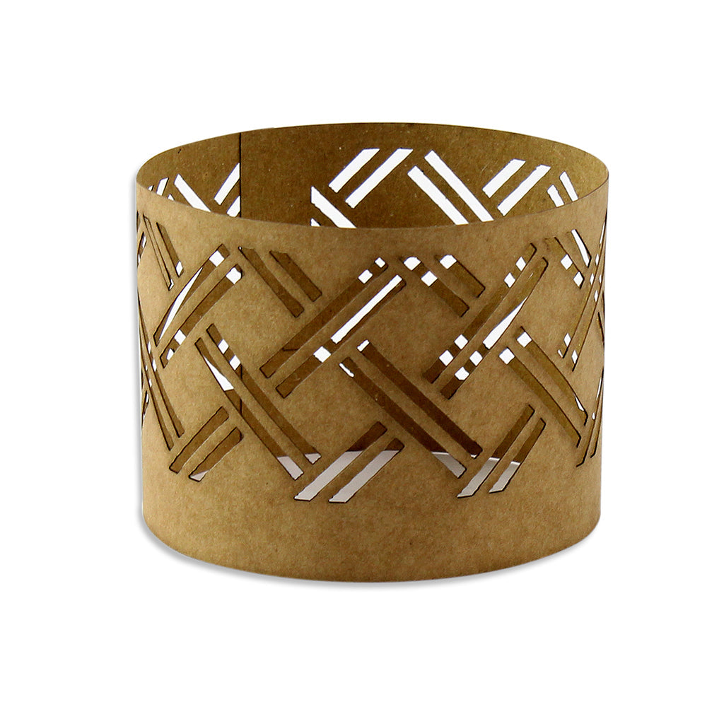 Itsy Bitsy Decorative Candle Sleeve 5pcs- Weave