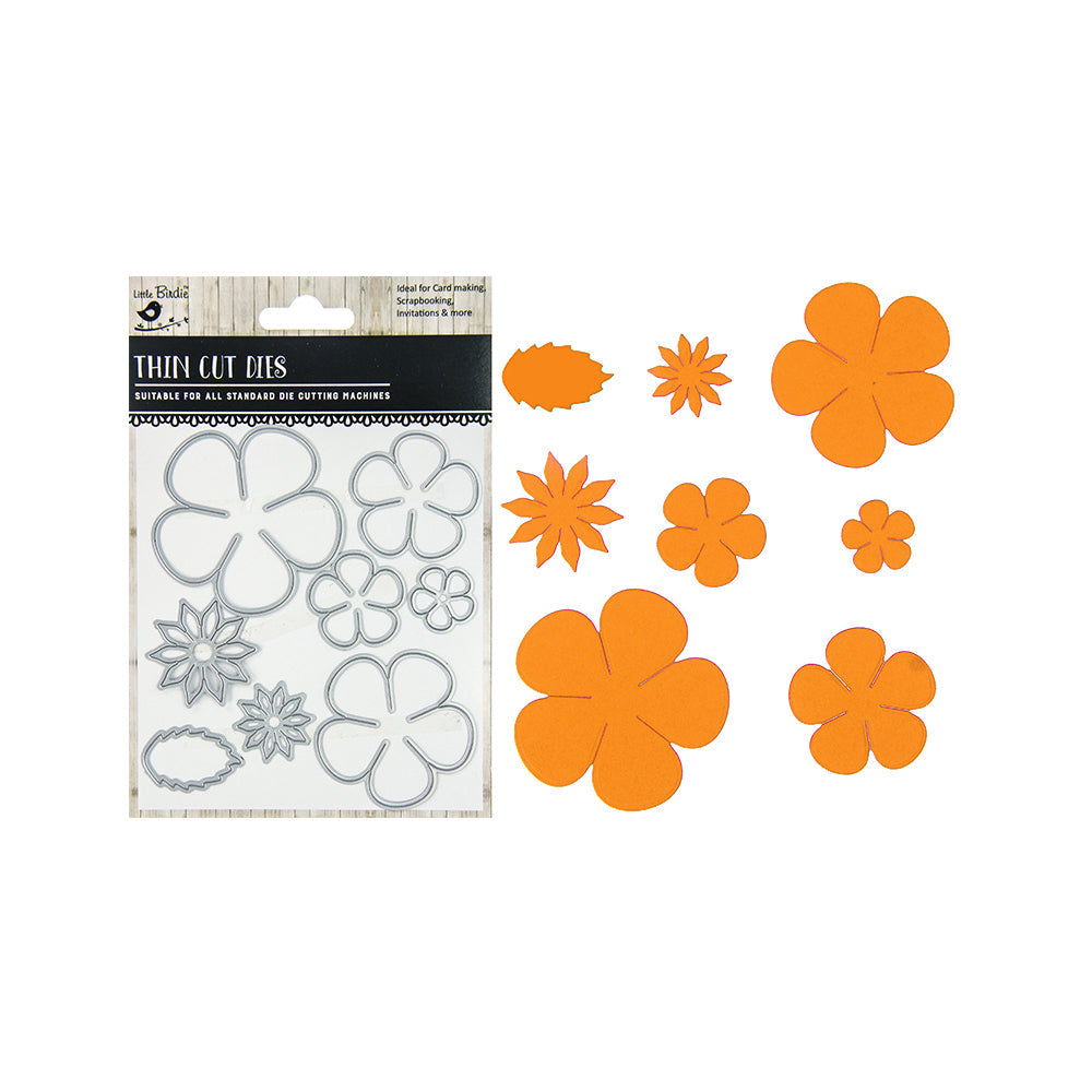 Thin Cut Flower Die Florentia 8Pcs