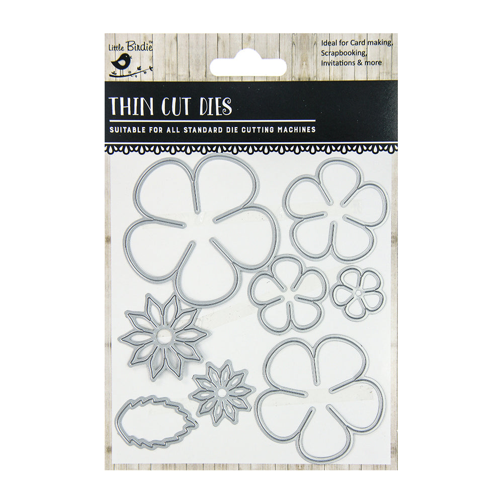 Thin Cut Flower Die Florentia 8Pcs