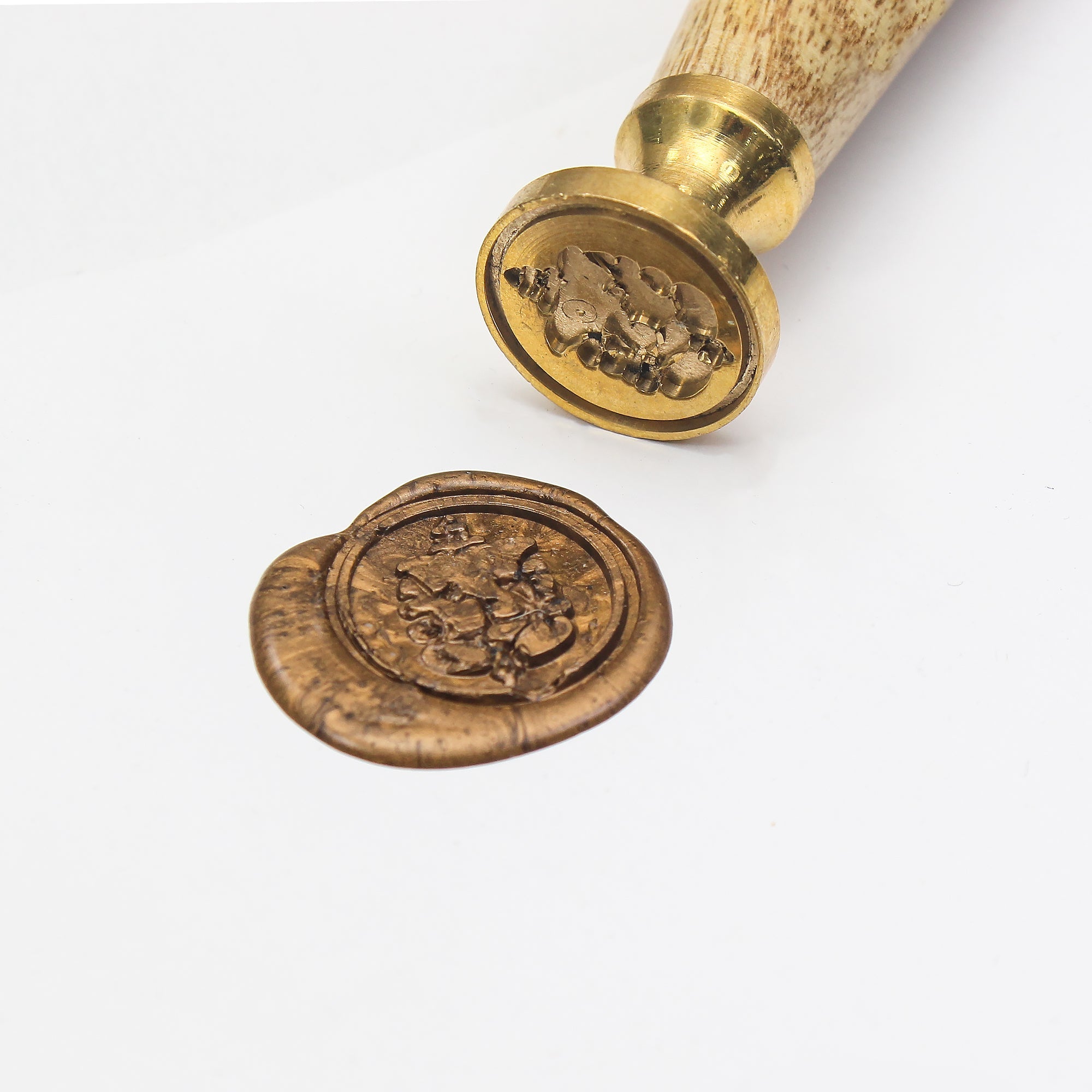 Sealing Wax Stamp 25Mm Ganesha 1Pc Ib