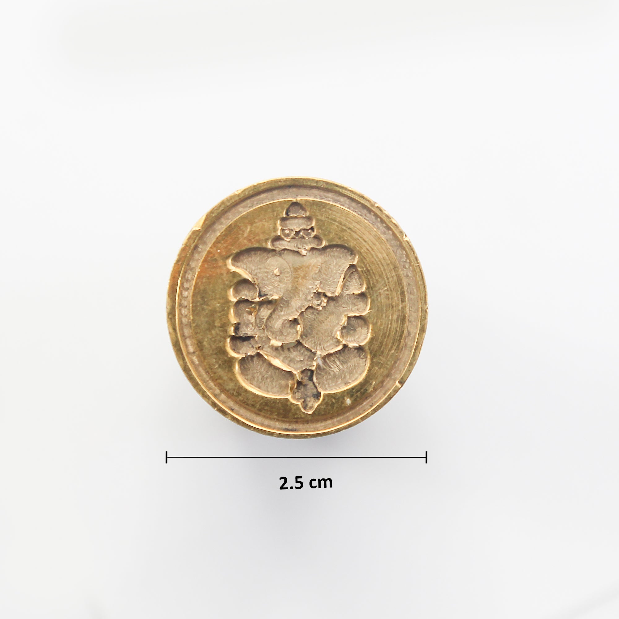 Sealing Wax Stamp 25Mm Ganesha 1Pc Ib