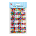 Selfadhesive Crystal Stones 6Mm 20Strips 260Pc