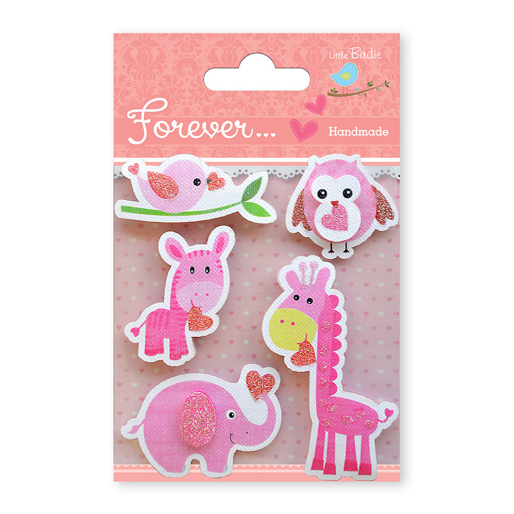 Itsy Bitsy Handmade Mini Stickers- Animals