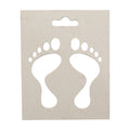Chipboard Stencil - Vishnu Padha 4 X 5 inch