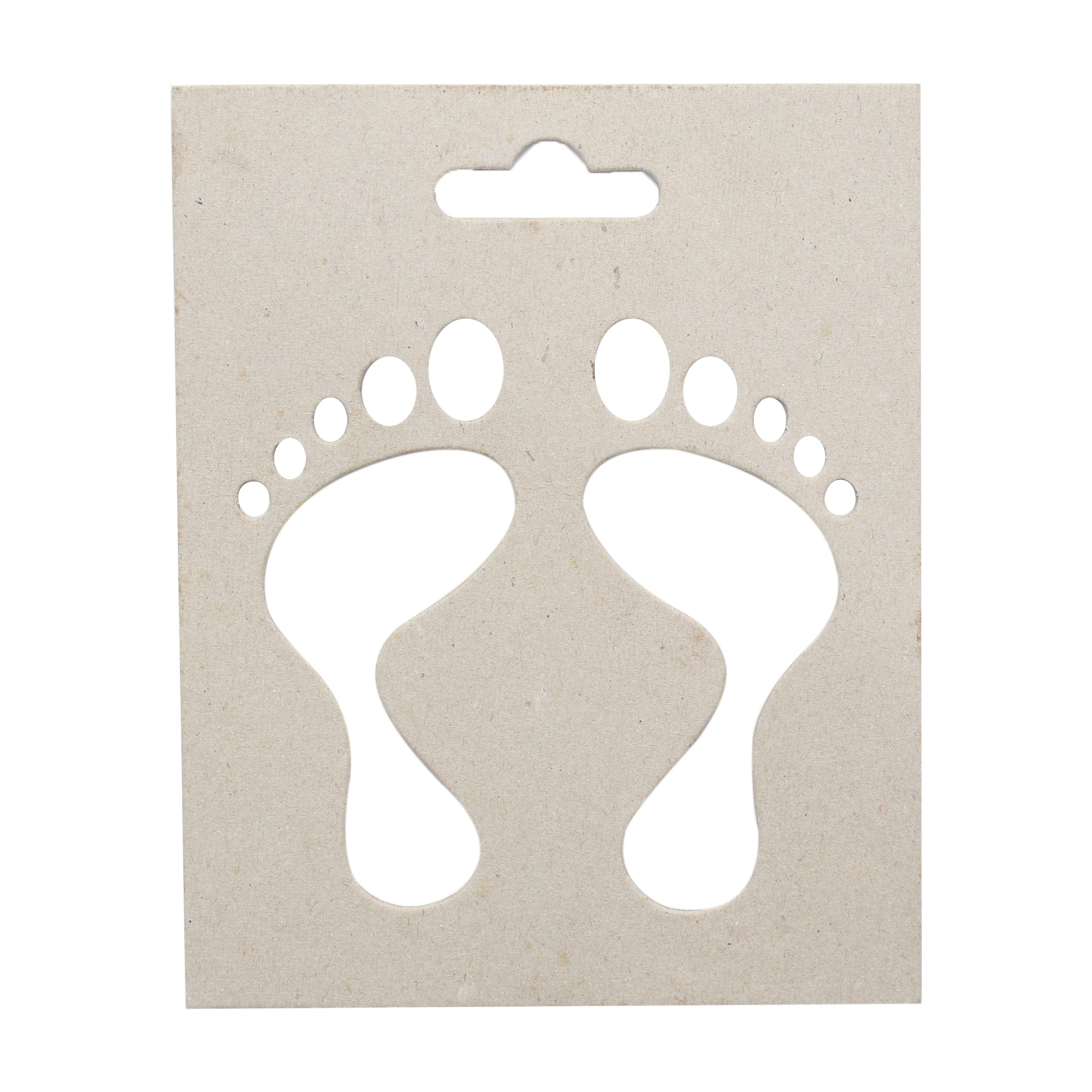 Chipboard Stencil - Vishnu Padha 4 X 5 inch