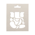 Stencil Mangalmurti Ganesh 4 X 5 inch