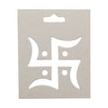 Chipboard Stencil - Swastik 4 X 5 inch, 1Pk