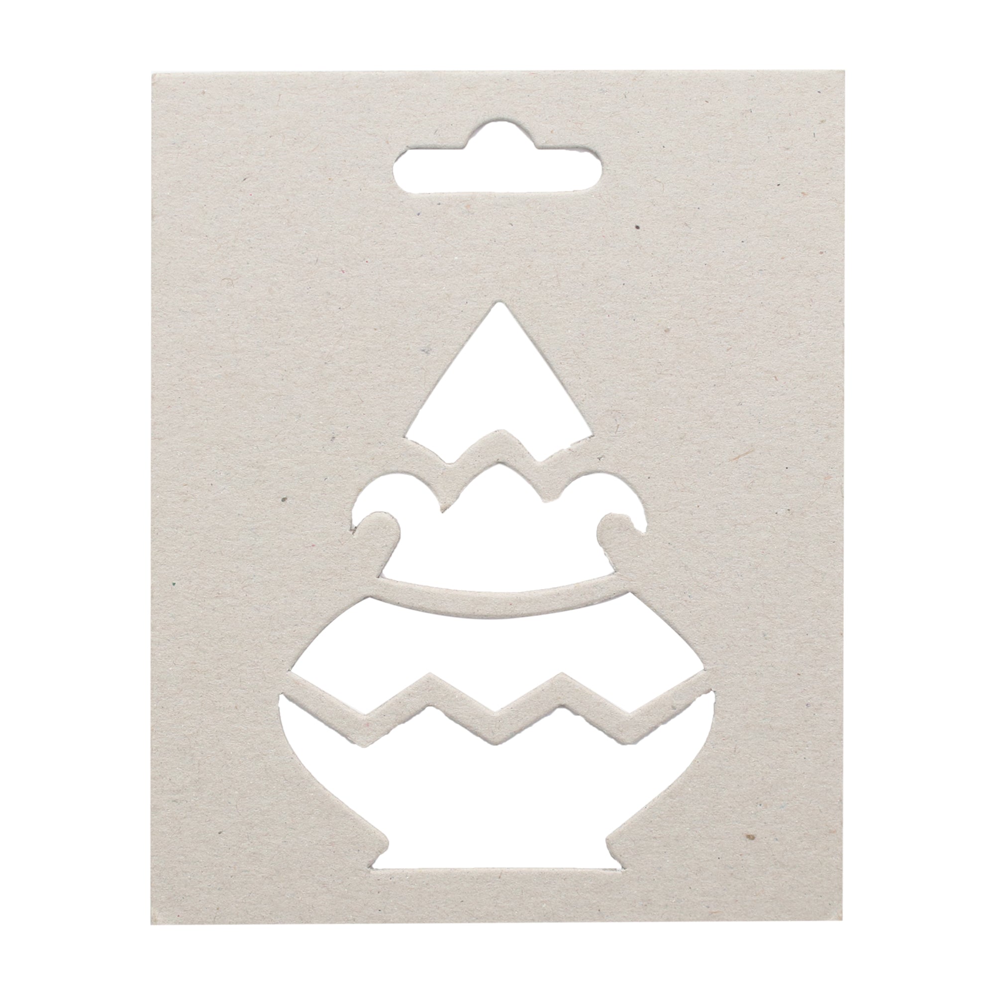 Chipboard Stencil - Kalasha 4 X 5 inch, 1Pk