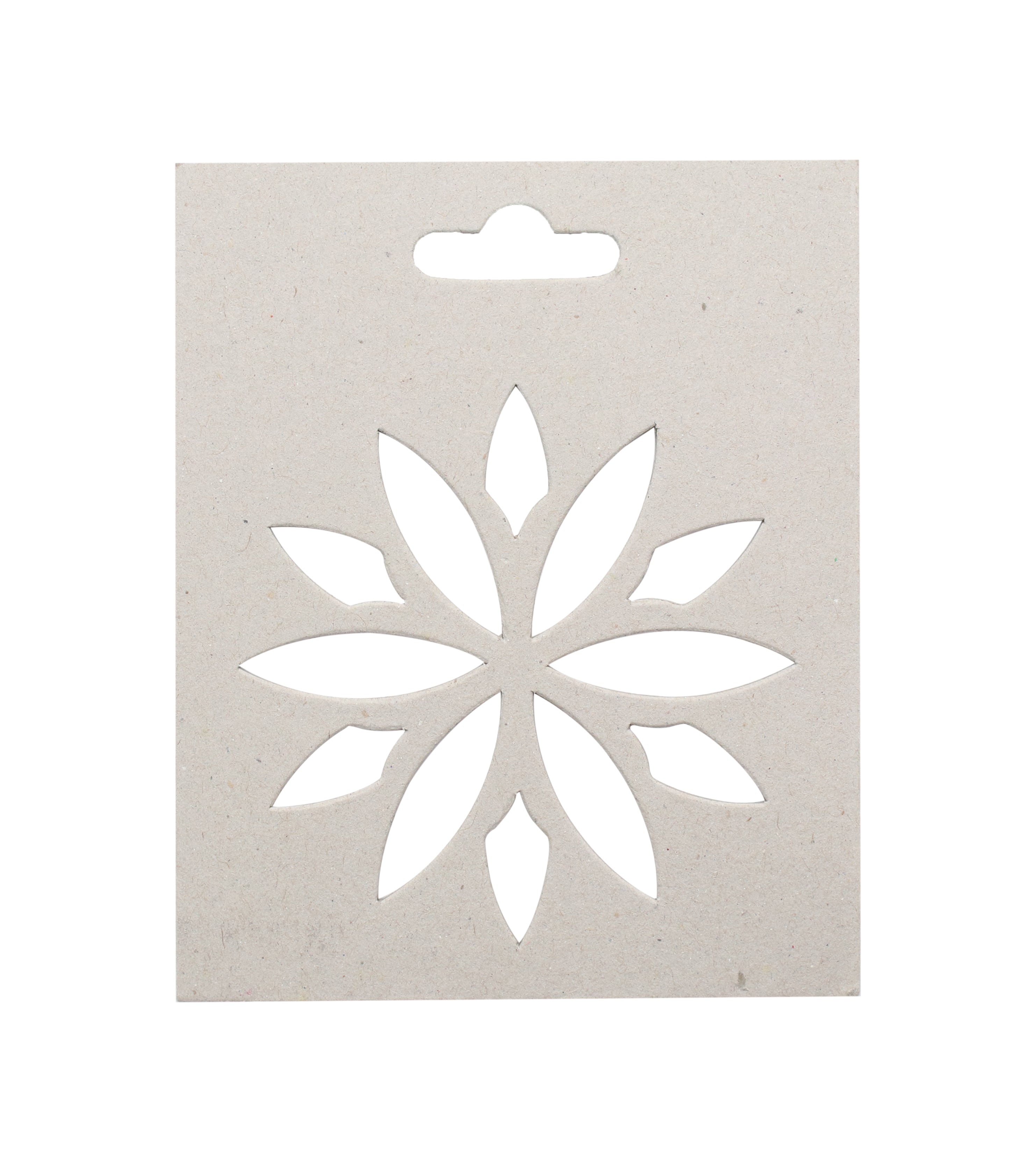 Chipboard Stencil- Blooming Sunflower, 4 X 5 inch 1Pk