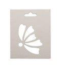 Chipboard Stencil - Champa 4 X 5 inch