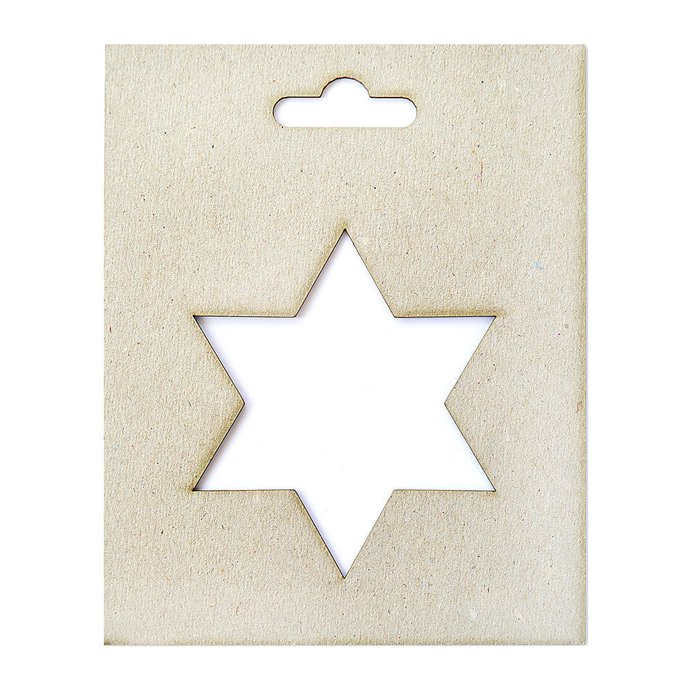 Stencils Star- 4 X 7Inch, 1 Piece
