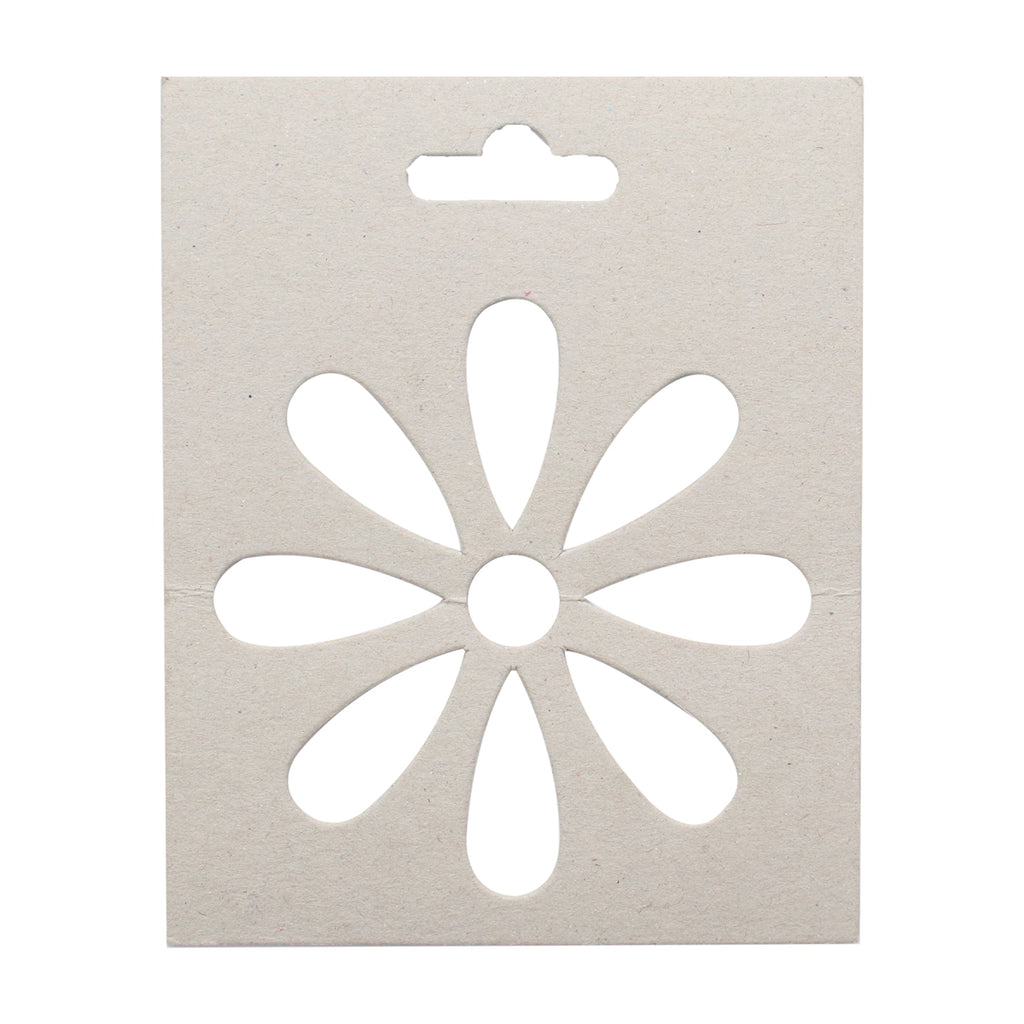 Chipboard Stencil - Daisy 4 X 5 inch