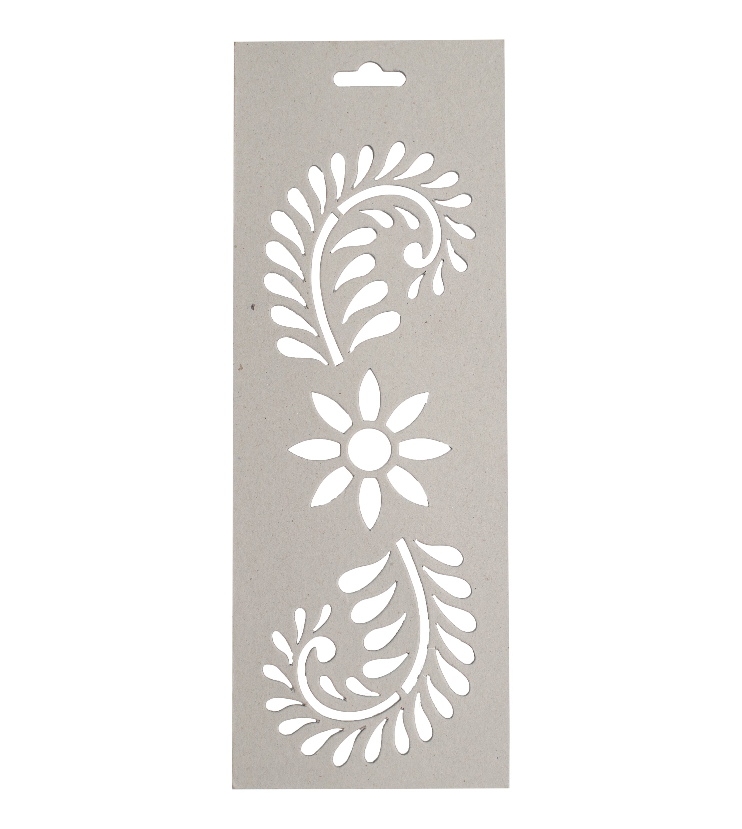 Chipboard Stencil - Flourish Border 12.5 X 4.5 inch