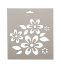 Chipboard Stencil - Wild Daisies, 8 X 9 inch