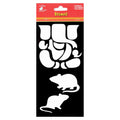 Stencil Ganesha With Mouse 1pc