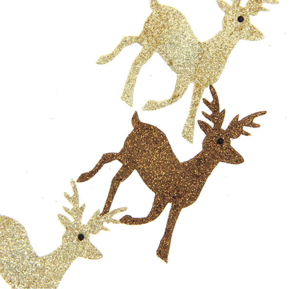 Itsy Bitsy CHRISTMAS 3D MINI GLITTER EMB REINDEERS 3PCS PBCI IB