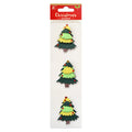 Itsy Bitsy Christmas Stickers- 3D Holiday Tree, 3pc